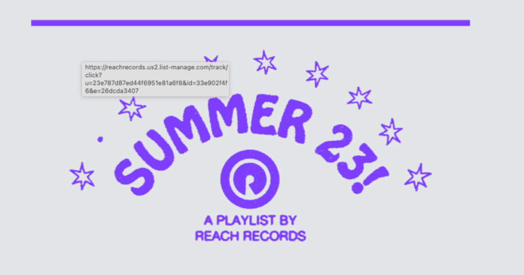 Reach Records Summer '23 Playlist