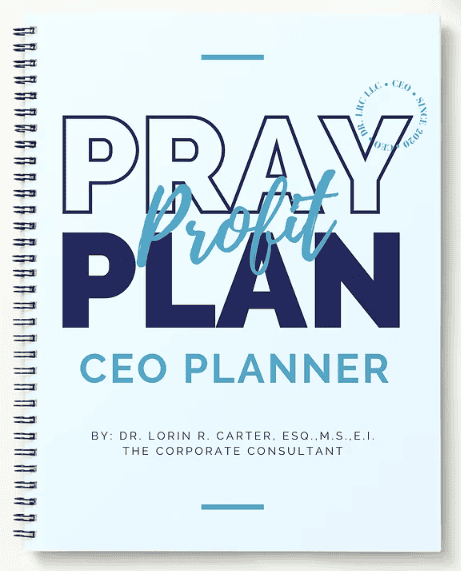Pray Plan Profit CEO Planner