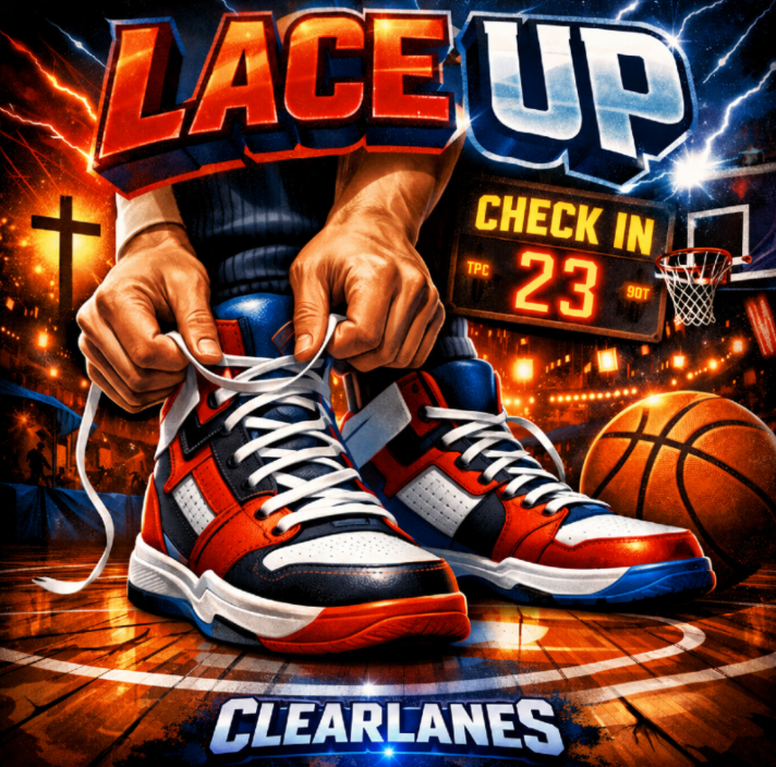 "Lace Up" - Clear Lanes