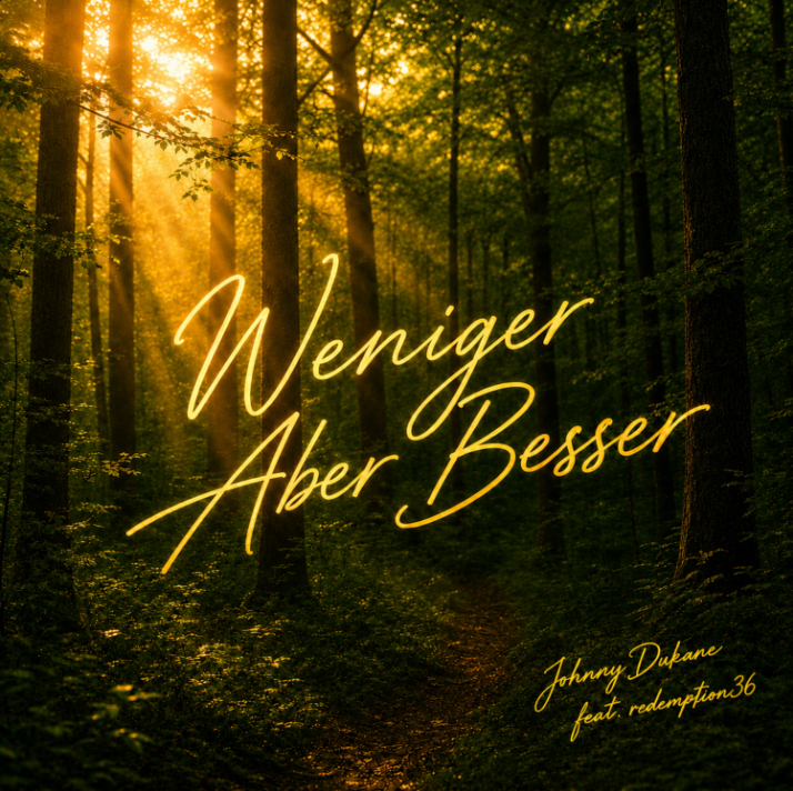 "Weniger Aber Resser" - Johnny Dukane