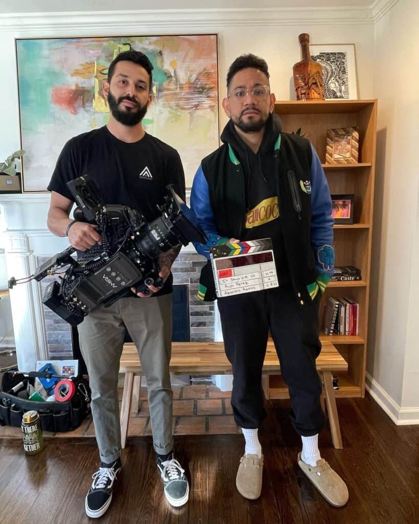 The 116 Life Ep 51 Faith and Storytelling Rich Perez alt pic 1 with camera on set