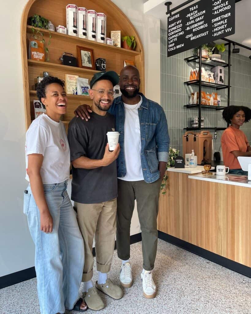 The 116 Life Ep 51 Rich Perez Faith and Storytelling alt pic 3 coffee shop with Jawn O