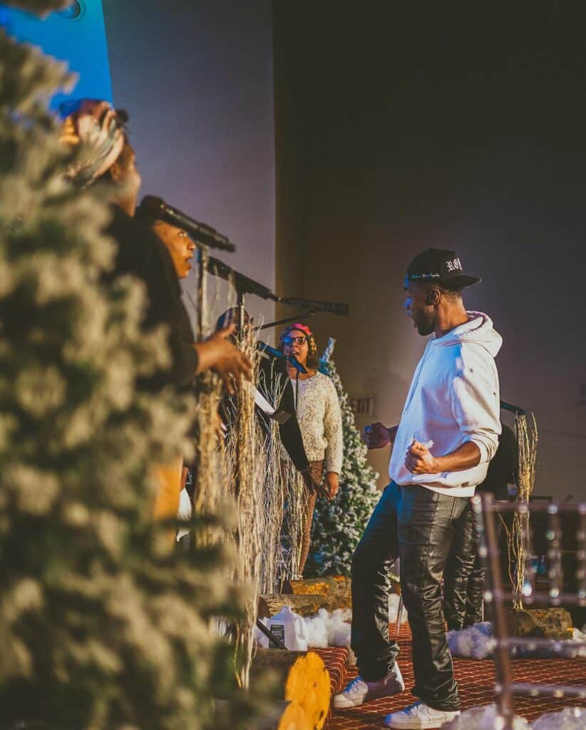 Da Fixx Ep. 210 Church Chaundre Hall-Broomfield alt pic 2 on stage