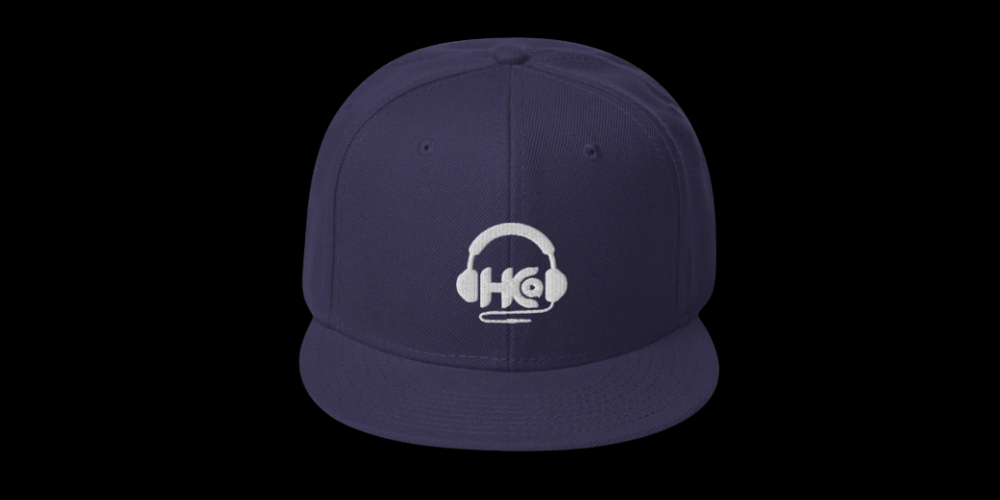 Blue Snapback PNG