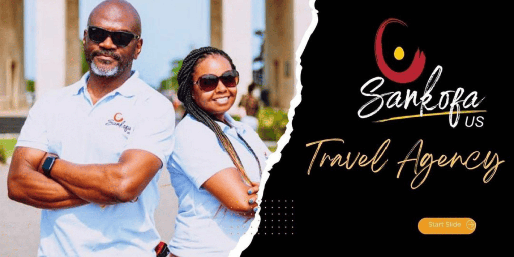 Ghana: Remembering the past to make positive progress in the future, with Bishop Lance Davis and LaNiece Thomas Flagg.