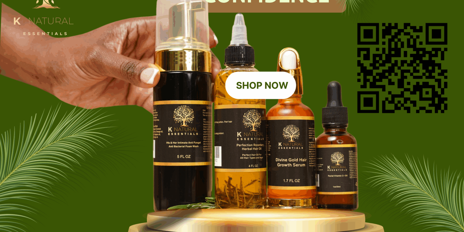 K NATURAL ESSENTIALS BANNER