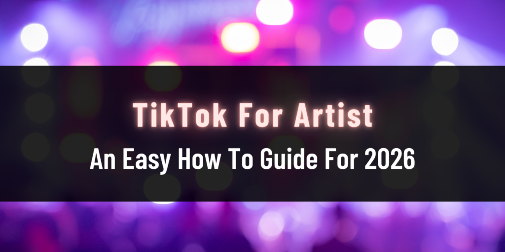 TikTok For Artist Header